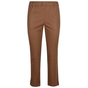 Enes Women Leather Trousers
